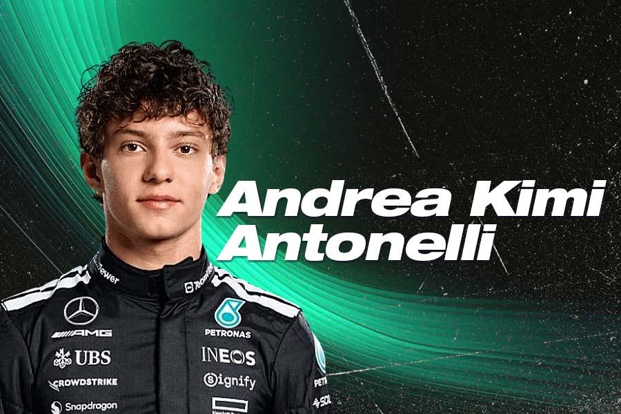 kimi antonelli - mercedes
