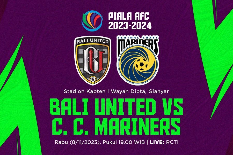 Hasil Bali United vs CC Mariners: Serdadu Tridatu Kembali Dipermalukan di Piala AFC 2023-2024