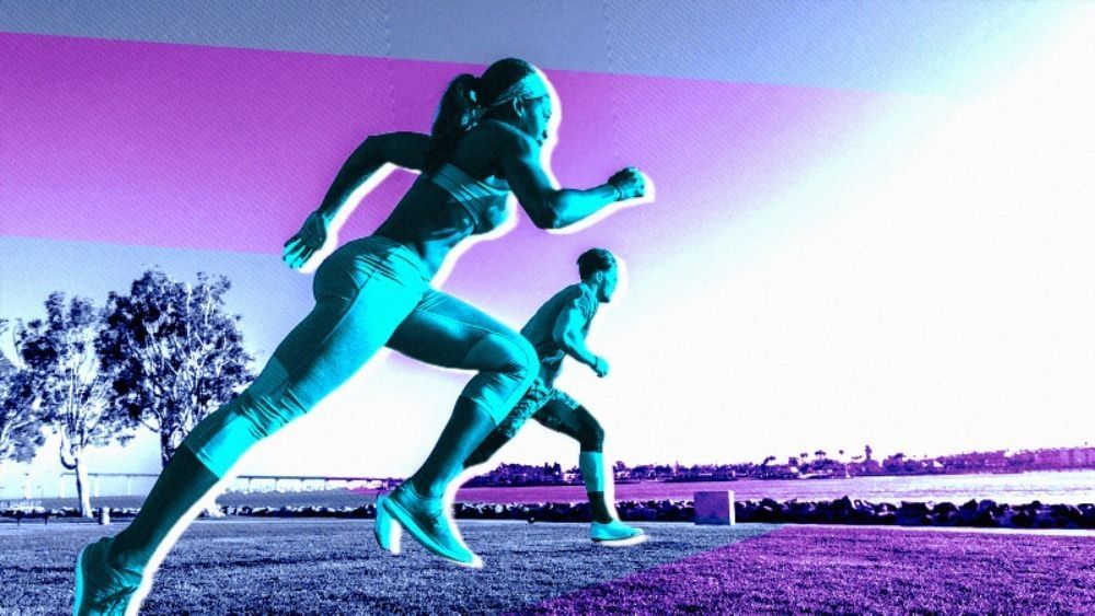 Ilustrasi olahraga lari. (Grafis: Hendy Andika/Skor.id)