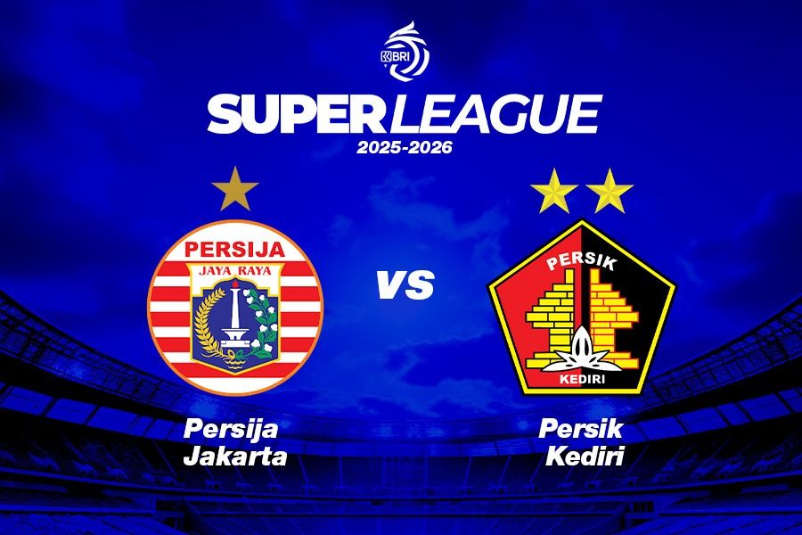 Persija Jakarta vs Persik Kediri di pekan ke-13 Super League 2025-2026 pada 20 November 2025. (Kevin Bagus Prinusa/Skor.id)