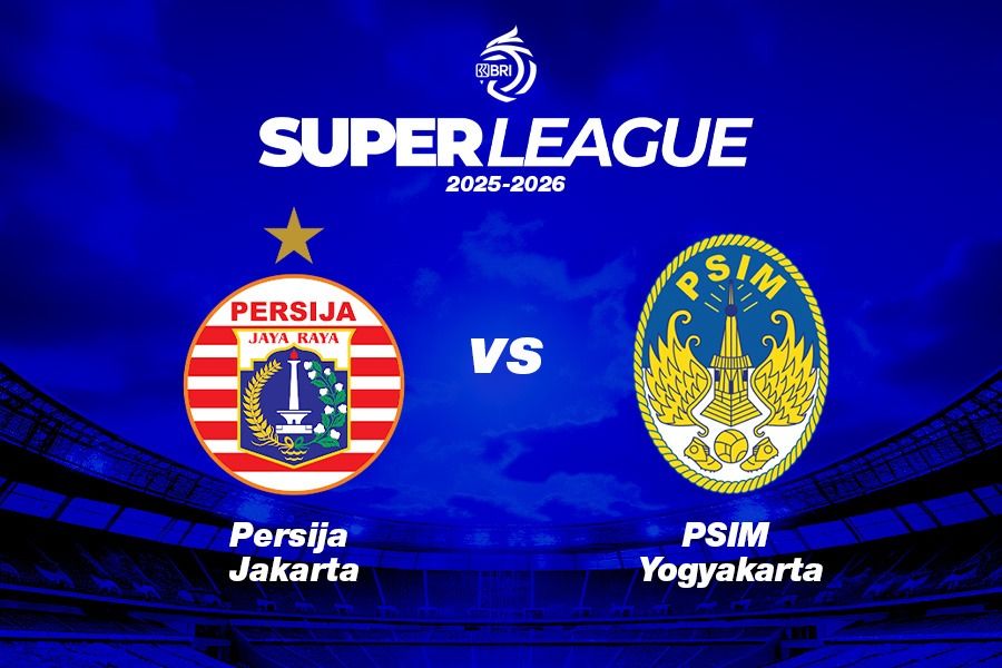 Persija Jakarta vs PSIM Yogyakarta di pekan ke-14 Super League 2025-2026 pada 28 November 2025. (Kevin Bagus Prinusa/Skor.id)