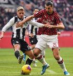 Hasil AC Milan vs Udinese: Supersub, Ante Rebic Bawa AC Milan Menang Dramatis