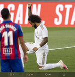 Cedera, Marcelo Absen untuk Real Madrid pada Sisa Laga Liga Spanyol