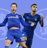 Adu Statistik Musim Perdana Christian Pulisic dan Eden Hazard Bersama Chelsea