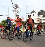 Latihan Fisik, Persiraja Banda Aceh Bersepeda hingga 35 Kilometer