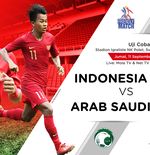 Susunan Pemain Timnas U-19 Indonesia Vs Arab Saudi U-19