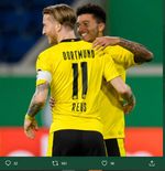 Hasil DFB Pokal: Jude Bellingham Cetak Gol Pertama, Borussia Dortmund Menang 5-0 