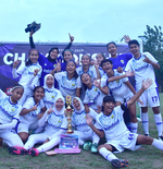 Tim Putri dari Akademi Persib Juara Turnamen Sepak Bola Wanita di Cirebon