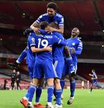 Hasil Arsenal vs Leicester City: Jamie Vardy Bikin The Gunners Kalah
