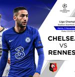 Link Live Streaming Liga Champions: Chelsea vs Rennes
