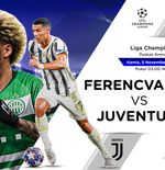 Link Live Streaming Ferencvaros vs Juventus di Liga Champions