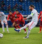 Hasil Swiss vs Spanyol: 2 Penalti Sergio Ramos Gagal, La Furia Roja Bawa 1 Poin