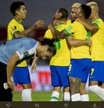 Hasil Uruguay vs Brasil: Cavani Kartu Merah, Tim Samba Menang 2-0