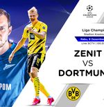 Prediksi Liga Champions: Zenit St Petersburg vs Borussia Dortmund