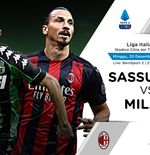 Link Live Streaming Sassuolo vs AC Milan di Liga Italia