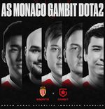 AS Monaco Gambit Resmi Umumkan Roster Dota 2