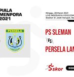 Hasil PS Sleman vs Persela Lamongan: Laga Tanpa Gol Pertama di Piala Menpora 2021