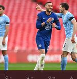 Hasil Chelsea vs Manchester City: Gol Hakim Ziyech Pastikan The Blues ke Final Piala FA