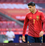 Piala Eropa 2020: Alvaro Morata Diminta Mundur dari Starting XI Timnas Spanyol