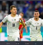 Hasil Perempat Final Euro 2020: Belgia Tumbang, Spanyol Menang, Italia Gemilang