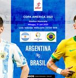 Link Live Streaming Argentina vs Brasil di Final Copa America 2021 