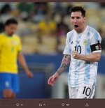 Top Skor Copa America 2021: Lionel Messi  Bertahan di Puncak Bersama Pemain Kolombia