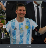 Komentar Lionel Messi setelah Juara Copa America 2021, Ada Kata-kata Kasar