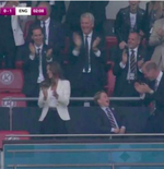 Final Euro 2020: Momen Pangeran George Lompat Kegirangan Berkat Gol Cepat Inggris