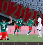 Hasil Sepak Bola Putra Olimpiade Tokyo Grup A: Meksiko Hajar Prancis