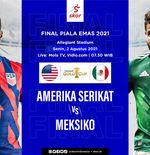 Prediksi dan Jadwal Final Piala Emas CONCACAF 2021: Amerika Serikat vs Meksiko