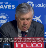 VIDEO: Tanggapan Carlo Ancelotti usai Laga Pertama Real Madrid Kontra Alaves