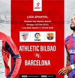 Link Live Streaming Liga Spanyol: Athletic Bilbao vs Barcelona