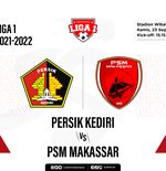 Prediksi Persik Kediri vs PSM Makassar: Duel Pelatih, Murid dan Guru
