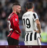 Penyebab Leonardo Bonucci dan Ante Rebic Adu Mulut di Juventus vs AC Milan