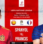 Link Live Streaming Spanyol vs Prancis di Final UEFA Nations League