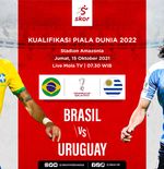 Brasil vs Uruguay: Prediksi dan Link Live Streaming