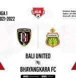 Bali United vs Bhayangkara FC: Prediksi dan Link Live Streaming