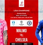 Link Live Streaming Malmo vs Chelsea di Liga Champions