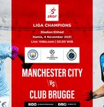 Prediksi Manchester City vs Club Brugge: The Citizens Jaga Fokus Jelang Derbi Manchester