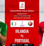 Prediksi Republik Irlandia vs Portugal: Selecao Menuju Puncak, Ronaldo Berpotensi Cetak Rekor