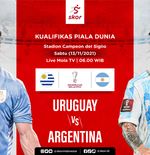 Prediksi Uruguay vs Argentina: Adu Tajam Lionel Messi dan Luis Suarez