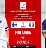 Link Live Streaming Finlandia vs Prancis di Kualifikasi Piala Dunia 2022