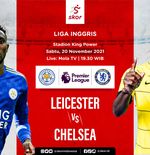Link Live Streaming Leicester City vs Chelsea di Liga Inggris