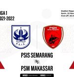 PSIS Semarang vs PSM Makassar: Prediksi dan Link Live Streaming