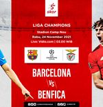 Prediksi Barcelona vs Benfica: Xavi Siapkan Revans dan Loloskan Blaugrana 