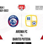 Hasil Arema FC vs Barito Putera: Bekuk Laskar Antasari, Singo Edan Kudeta Posisi Persib