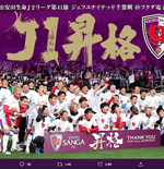 Kyoto Sanga Promosi ke J1 League setelah Menunggu 11 Tahun