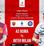 Prediksi AS Roma vs Inter Milan: Misi Si Biru Hitam Pepet Puncak Klasemen