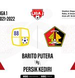 Barito Putera vs Persik Kediri: Prediksi dan Link Live Streaming