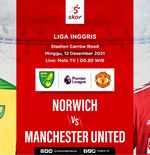 Link Live Streaming Norwich City vs Manchester United